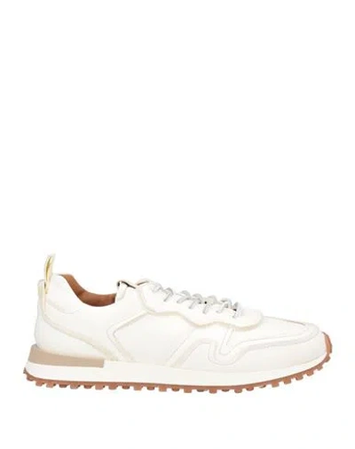 Buttero Man Sneakers White Size 7 Soft Leather