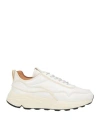 Buttero Vinci Low-top Leather Sneakers In White