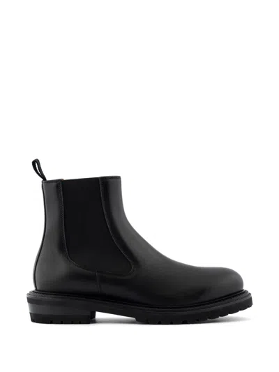 Buttero Pull-tab Boots In Black
