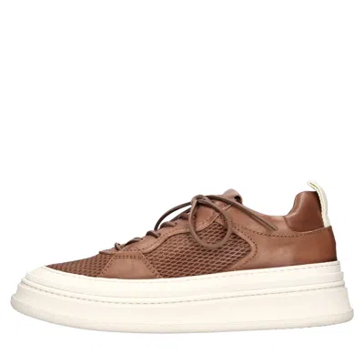 Buttero Sneakers Brown In Marrone Scuri