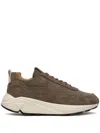 Buttero Lace-up Chunky-sole Sneaker In Brown