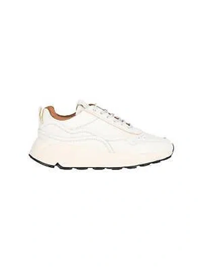 Pre-owned Buttero "vinci" Sneakers In Crema