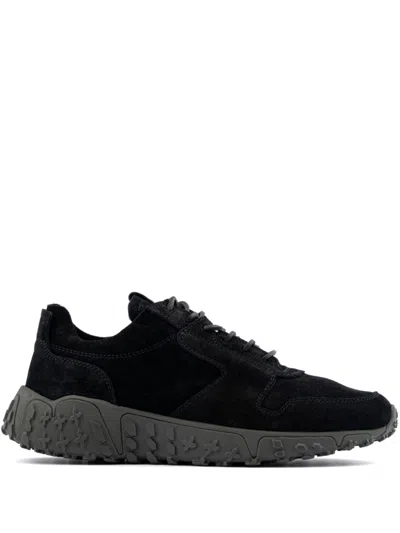 Buttero Vinci X Leather Sneakers In Black