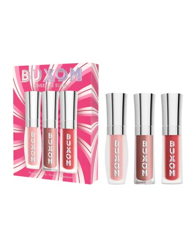 Buxom Cosmetics 3-pc. Holiday Sweet As Suga Mini Lip Plumbing Kit In Pink