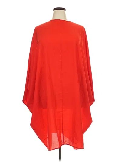 Pre-owned Buxom Curvy Kimono In Red