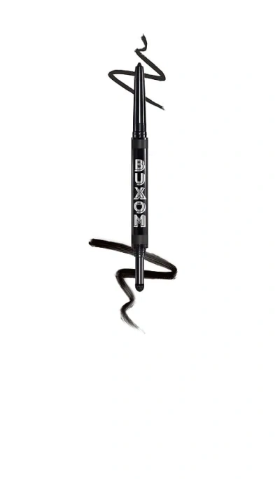 Buxom Flip Side Dual-ended Eyeliner & Shadow In Back To Black