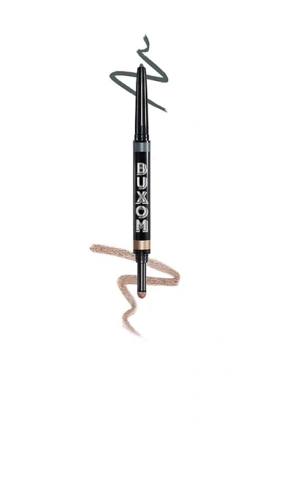 Buxom Flip Side Dual-ended Eyeliner & Shadow In Totally Taupe