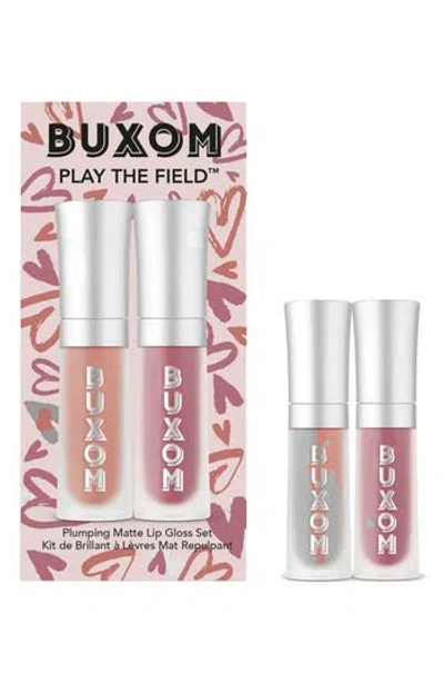 Buxom Play The Field™ Plumping Matte Lip Gloss 2-piece Set $28 Value