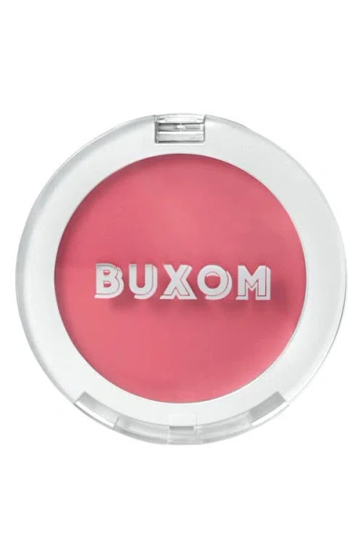 Buxom Plump Shot Collagen Peptides Plumping Cream Blush In Blissful Buff