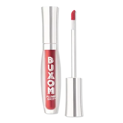 Buxom Plump Shot Plumping And Smoothing Lip Serum Gloss With Peptides And Hyaluronic Acid - Enchanted Berr