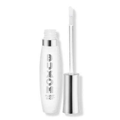 Buxom Plump Shot Plumping And Smoothing Lip Serum Gloss With Peptides And Hyaluronic Acid - Filler - Clear