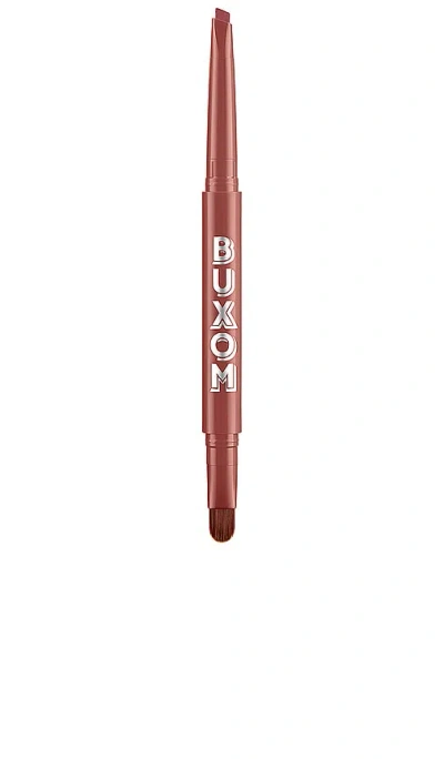 Buxom Power Line Plumping Lip Liner In Hush Hush Henna