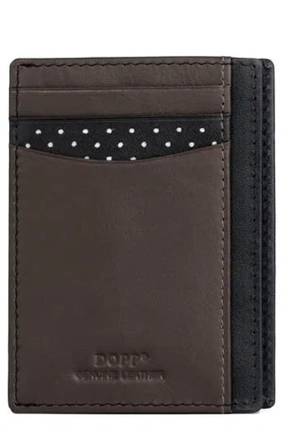 Buxton Front Pocket Bifold Wallet In Black
