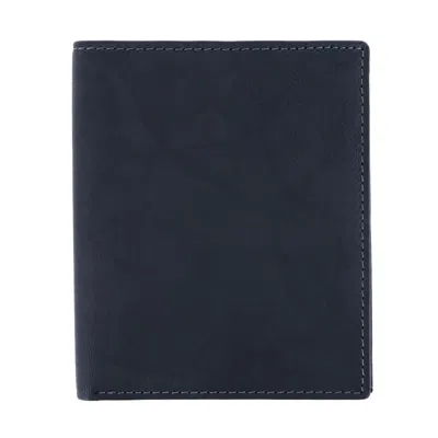 Buxton Men's Leather Credit Card Wallet In Black