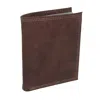 Buxton Men's Leather Credit Card Wallet In Brown