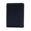 Buxton Men's Rfid Nappa Leather Removable Id Trifold Wallet In Black