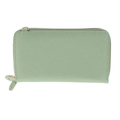 Buxton Women's Styling Vegan Leather Ultimate Organizer In Green