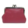 Buxton Women's Triple Frame Coin Purse Wallet In Red