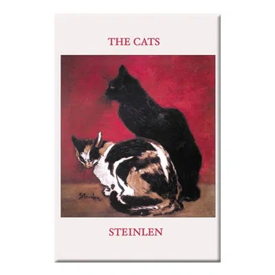 Buyenlarge 'cats' Painting Print On Wrapped Canvas In Black;pink