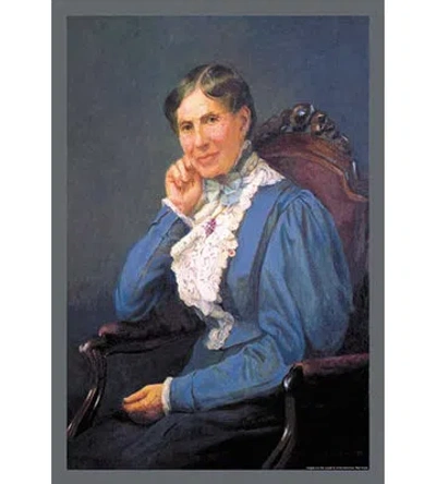 Buyenlarge 'clara Barton' By M. Leiseiring Painting Print In Blue;brown;gray