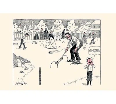 Buyenlarge Crokay By Clare Briggs - Graphic Art Print In Black;beige
