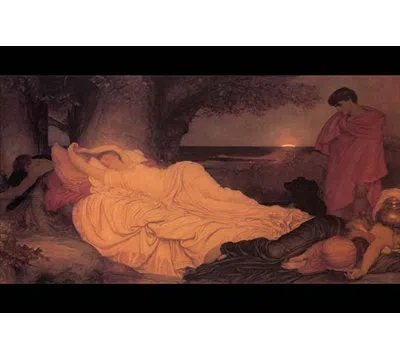 Buyenlarge Cymon And Iphigenia - Print In Brown