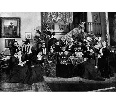 Buyenlarge 'daughters Of The American Revolution, New York' Photographic Print In Black;white