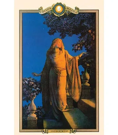 Buyenlarge Enchantment By Maxfield Parrish - Unframed Advertisements Print In Blue;brown