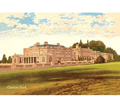 Buyenlarge 'gunton Park' Painting Print In Blue;green;beige