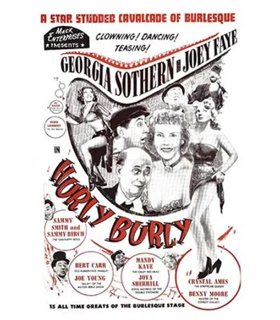 Buyenlarge 'hurly Burly' - Advertisement Print In Black;red