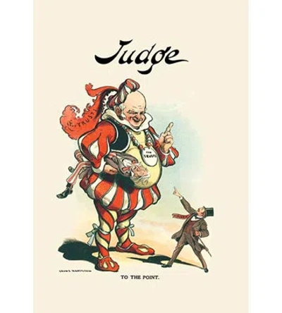 Buyenlarge Judge: To The Point By Grant Hamilton Painting Print In Beige