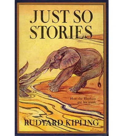 Buyenlarge 'just So Stories' By Rudyard Kipling Vintage Advertisement In Black;yellow;orange