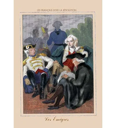 Buyenlarge Les Emigres Painting Print In Blue;black;green