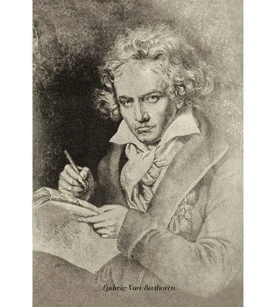 Buyenlarge 'ludwig Van Beethoven By Theodore Thomas' Graphic Art In Black;gray