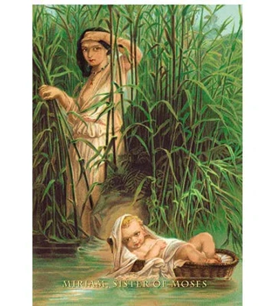 Buyenlarge 'miriam, Sister Of Moses' By Modern Art Graphic Art In Brown;green