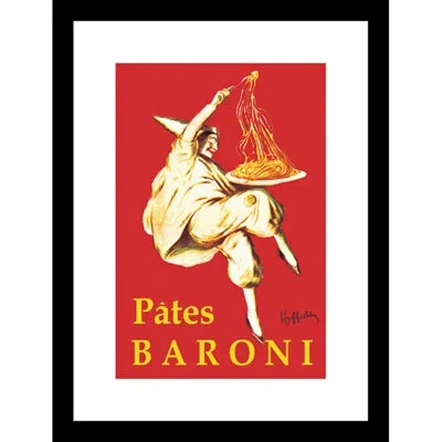 Buyenlarge Pates Baroni - Advertisements Print In Red;beige