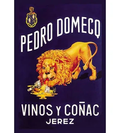 Buyenlarge Pedro Domeco Vinos Y Conac Jerez Vintage Advertisement In Multi