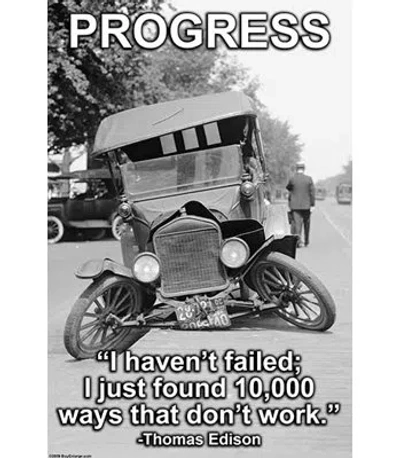 Buyenlarge 'progress' By Wilbur Pierce Vintage Advertisement In Black;white