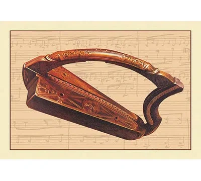 Buyenlarge 'queen Marys Harp' By Theodore Thomas Framed Graphic Art In No Frame
