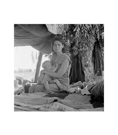 Buyenlarge Refugees Of The Drought Of The Dust Bowl - Photographic Print In Gray
