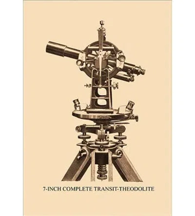 Buyenlarge 'seven-inch Complete Transit-theodolite' Photographic Print In Brown;beige