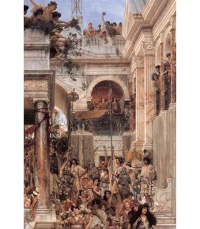 Buyenlarge Spring By Sir Lawrence Alma-tadema - Unframed Print In Brown