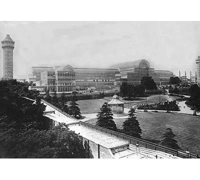 Buyenlarge The Crystal Palace, London Photographic Print In Black;white