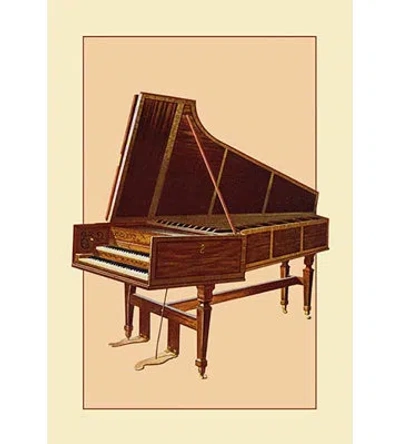 Buyenlarge 'the Empress Harpsichord' By Theodore Thomas Graphic Art In Brown