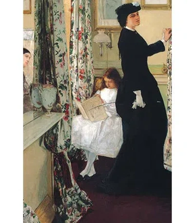 Buyenlarge 'the Music Room' By James Mcneill Whistler Painting Print In Black;brown