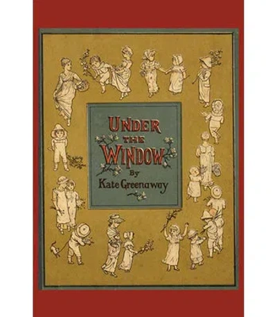 Buyenlarge 'under The Window' By Kate Greenaway - Vintage Advertisement In Beige