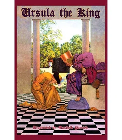 Buyenlarge Ursula The King By Maxfield Parrish - Unframed Advertisements Print In Green;orange;purple