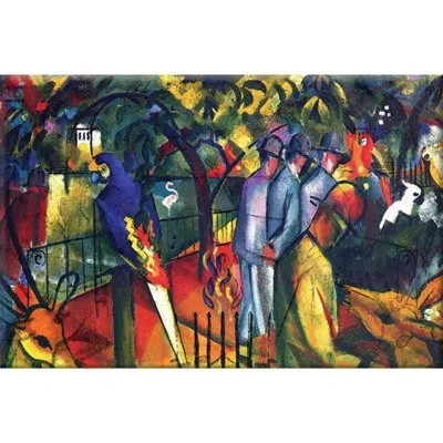 Buyenlarge 'zoological Gardens On Canvas' Painting Print On Wrapped Canvas In No Frame