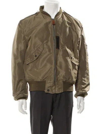 Pre-owned Buzz Rickson's Bomber Jacket In Green