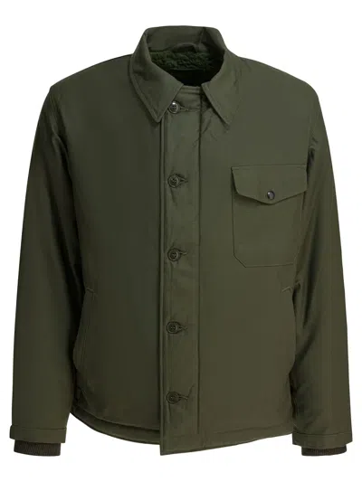 Buzz Rickson's "deck A-2" Parka In Green